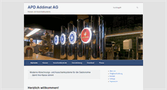 Desktop Screenshot of apdaddimat.ch