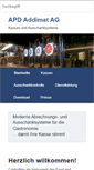 Mobile Screenshot of apdaddimat.ch
