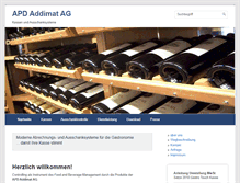 Tablet Screenshot of apdaddimat.ch